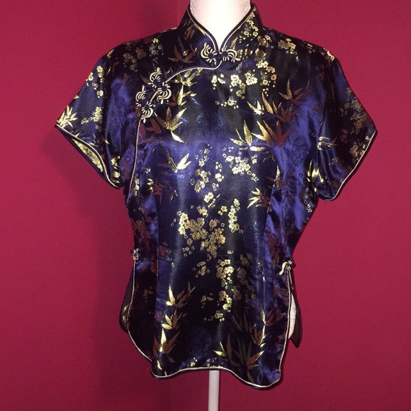 Tops - Oriental style blouse